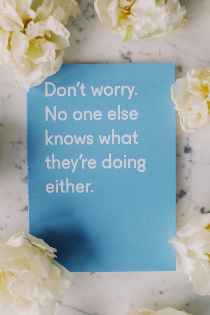 Positive mindset quote
